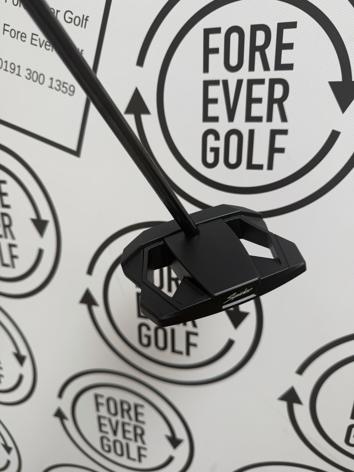 TAYLORMADE SPIDER ZT 5K PUTTER / Black/Black / 34” / RH / MINT USED