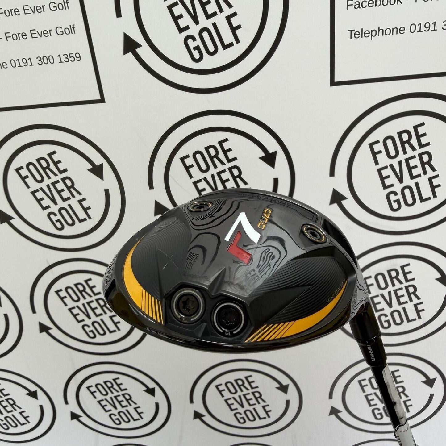 TAYLORMADE R7 QUAD MINI DRIVER / 11.5 Degree / 50g Reg Flex / MINT USED