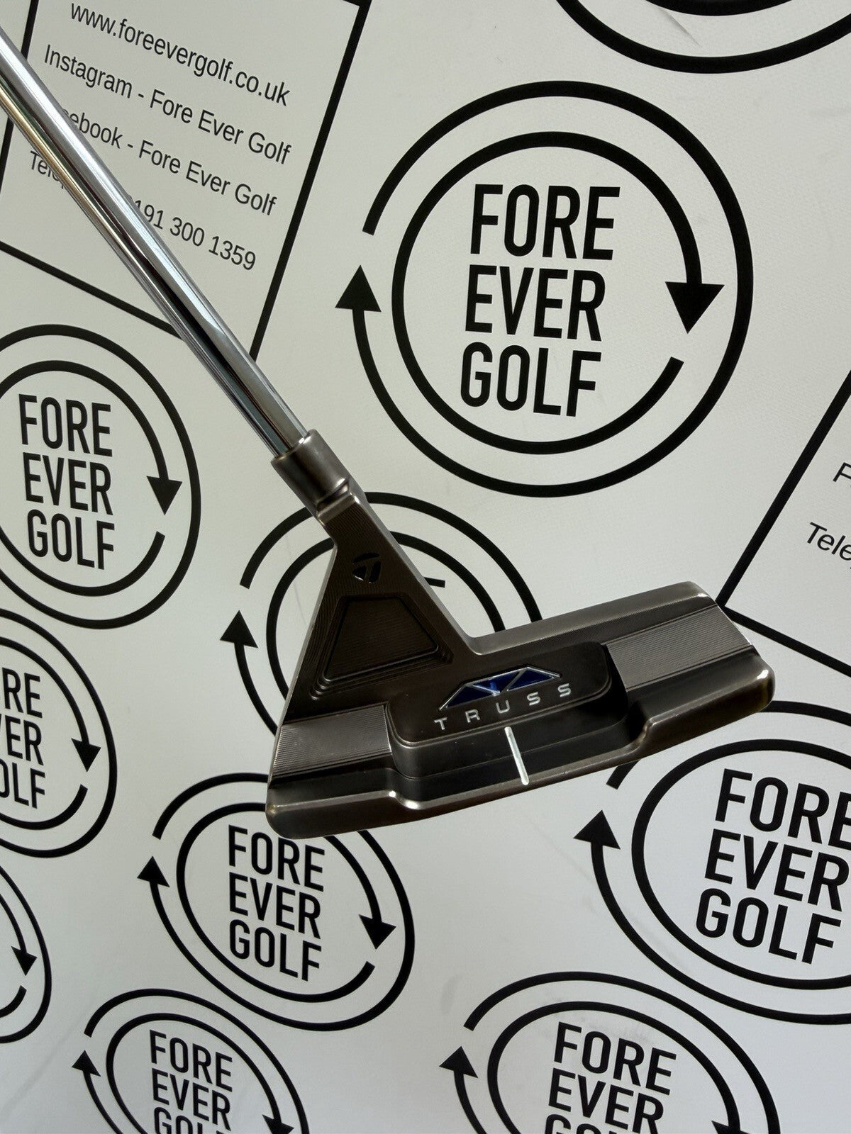 TAYLORMADE TRUSS TB1 PUTTER / Mens RH / 35” / V.GOOD USED