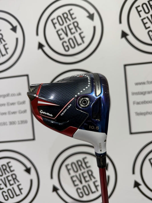TAYLORMADE STEALTH 2 TEAM USA DRIVER / 10.5 Deg / RH / 50g Stiff Flex / V.GOOD