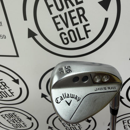 CALLAWAY JAWS RAW SAND WEDGE / 54 Deg (8C) / Mens RH / Wedge Flex / V.GOOD USED