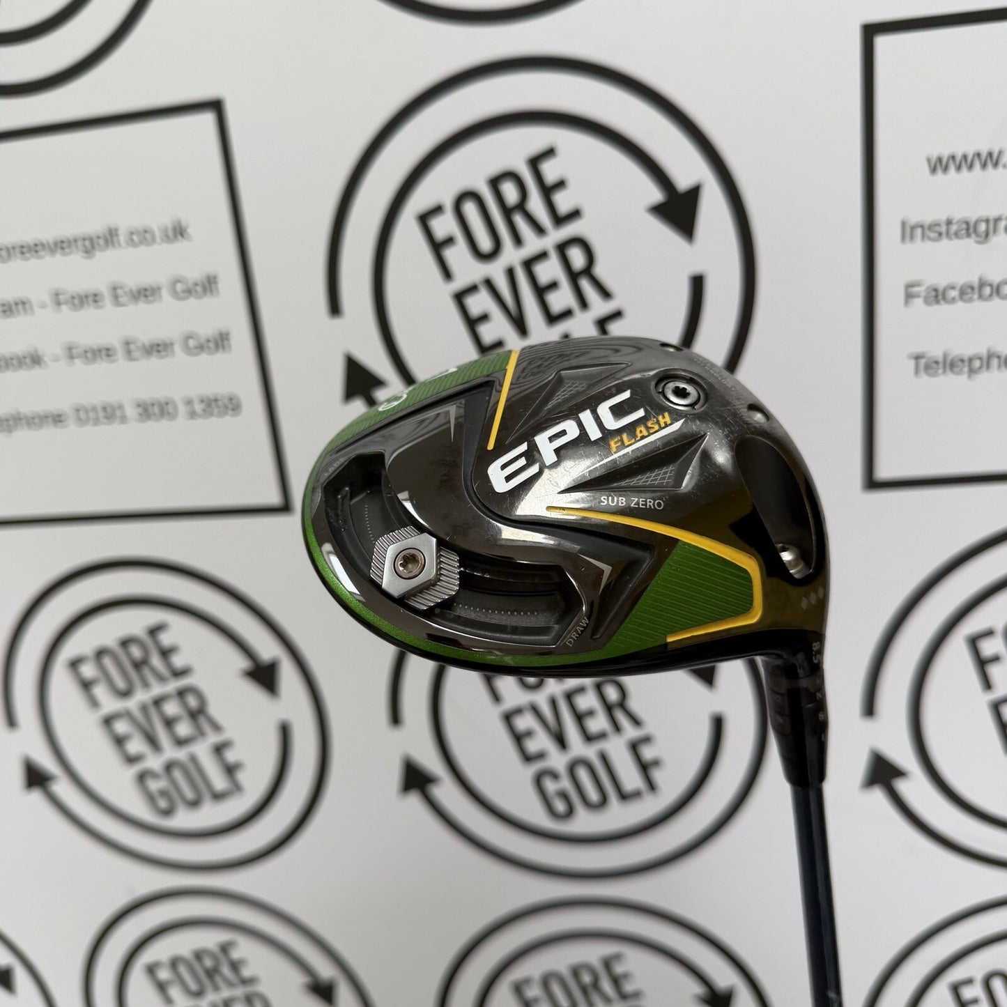 CALLAWAY EPIC FLASH TRIPLE DIAMOND DRIVER / 8.5 Deg / RH / TOUR ISSUE / Stiff