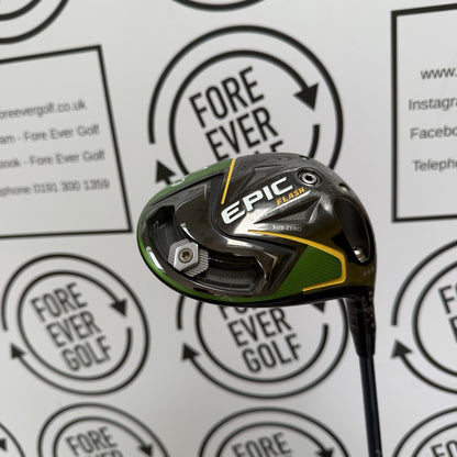 CALLAWAY EPIC FLASH TRIPLE DIAMOND DRIVER / 8.5 Deg / RH / TOUR ISSUE / Stiff
