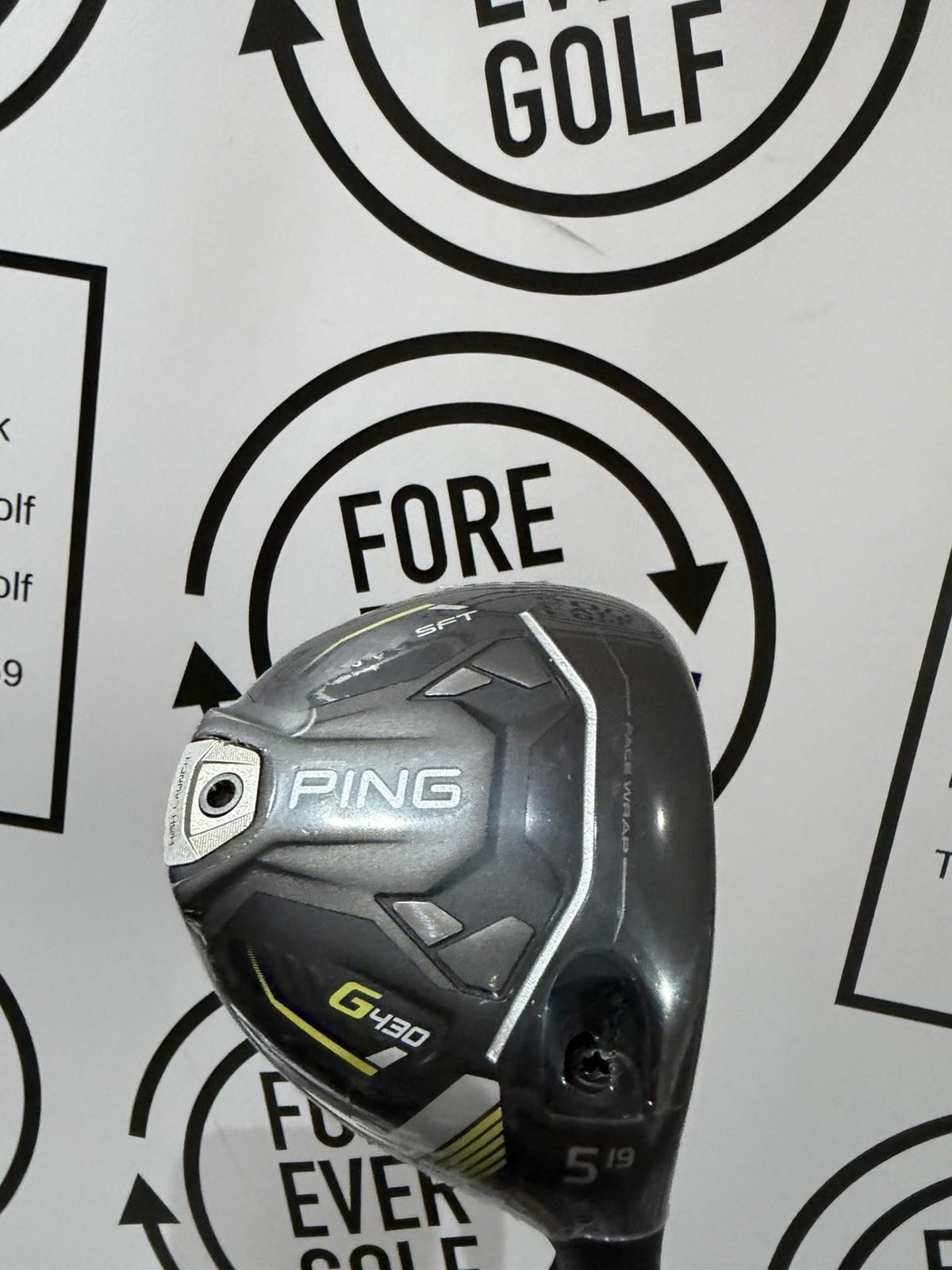 PING G430 SFT 5 WOOD / 19 Degree / Mens RH / 35g Alta Quick Soft Reg Flex / NEW