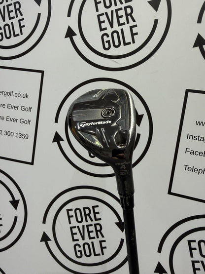 TAYLORMADE Qi35 4 HYBRID / 22 Deg / Mens RH / 70g Stiff Flex / V.GOOD USED
