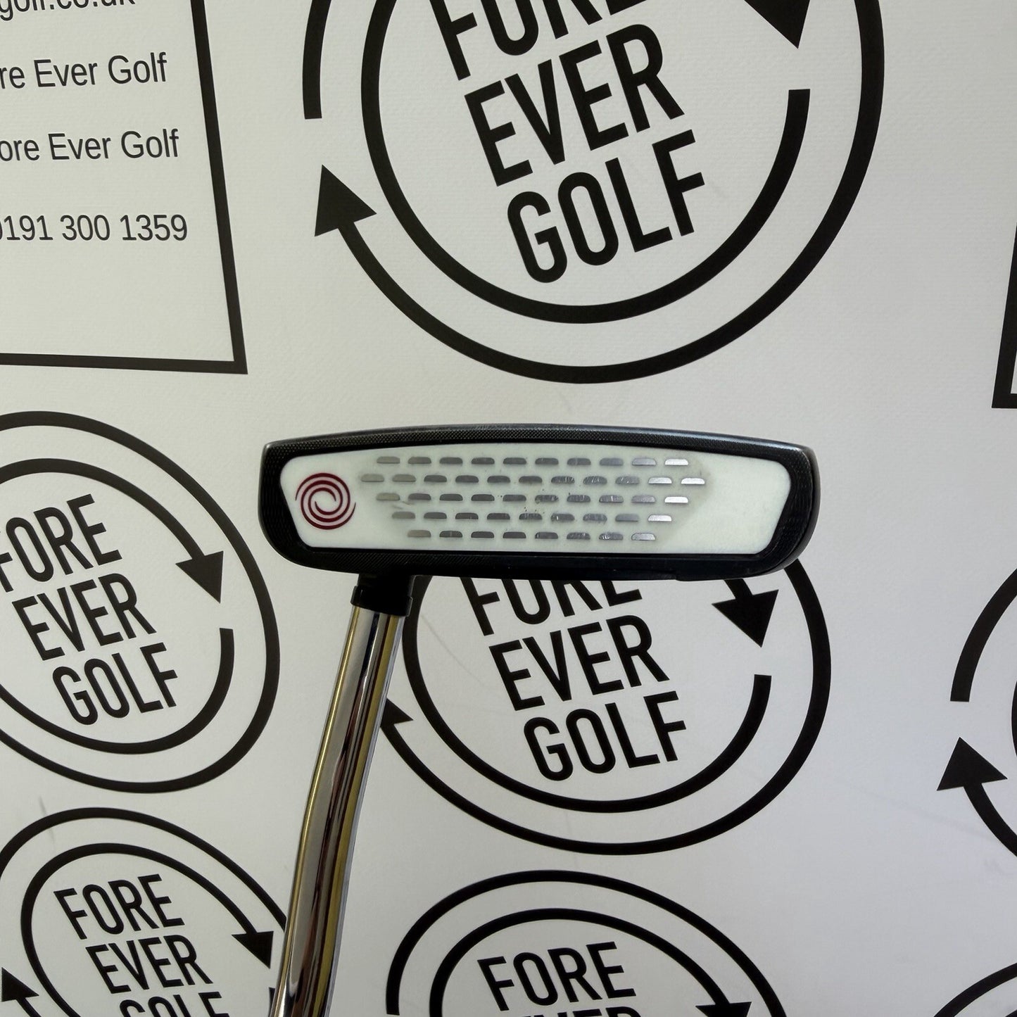 ODYSSEY TRIPLE TRACK 2-BALL PUTTER / Mens RH / V.GOOD USED