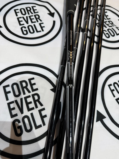 MIZUNO JPX 925 HOT METAL IRONS / 5 - PW / RH / 65g Reg Flex MMT Graphite Shafts