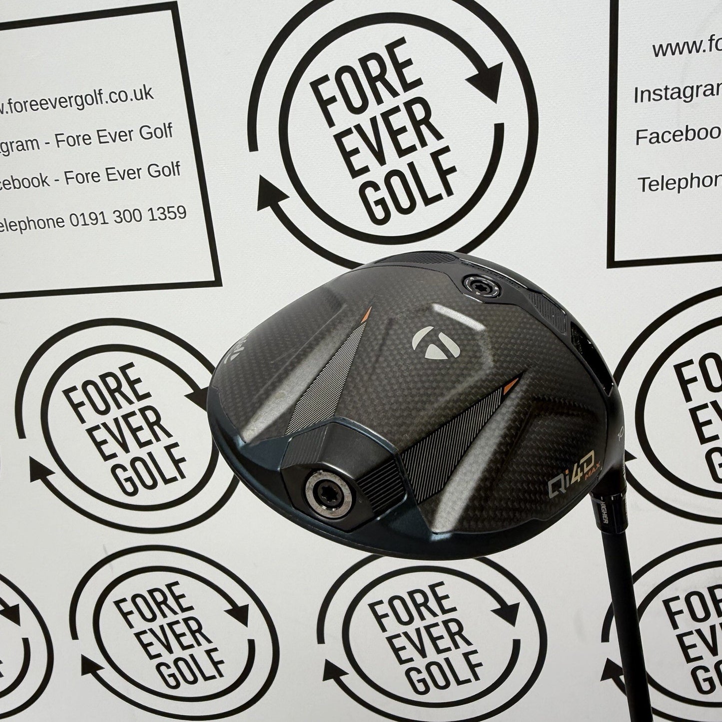 TAYLORMADE Qi4D MAX DRIVER / 10.5 Degree / RH / 60g Reg Flex / MINT USED