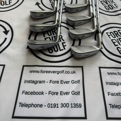 PING i20 IRONS / 4 - PW / Mens RH / Black Dot / Regular Flex / GOOD USED