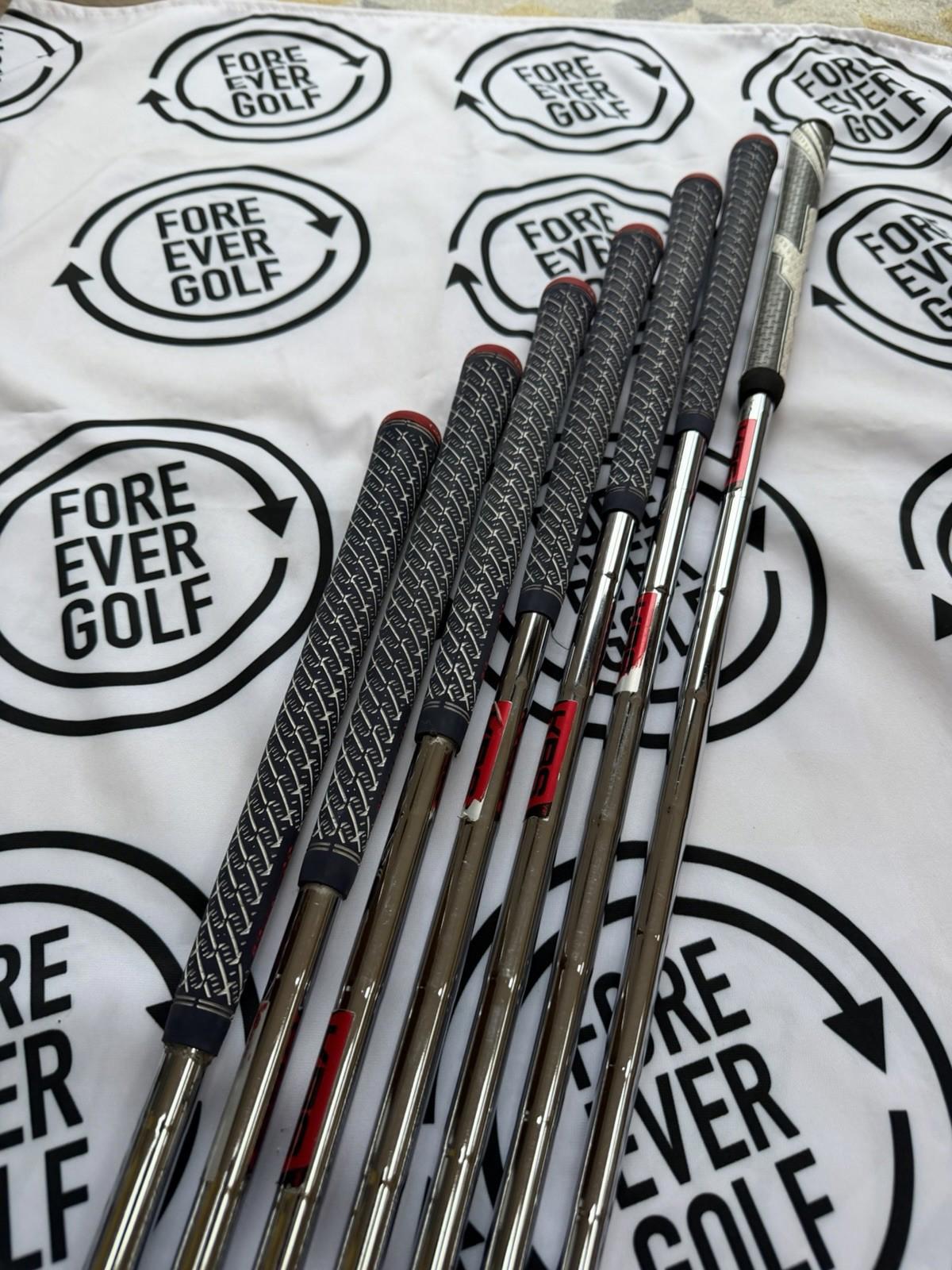 PING i230 IRONS / 4 - PW / Mens RH /  BLUE Dot / 120g Stiff Flex / GOOD USED