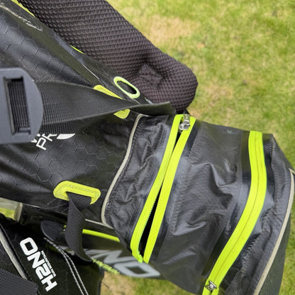 SUN MOUNTAIN H2NO GOLF CARRY BAG / 4 Way Divide / Black/Yellow / OK USED