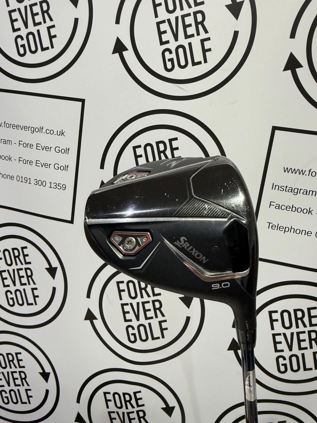 SRIXON ZXi DRIVER / 9 Degree / Mens RH / 60g Reg Flex / V.GOOD USED