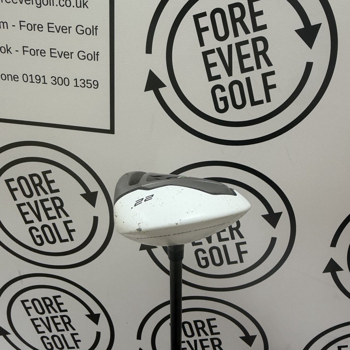 TAYLORMADE RBZ 4 HYBRID / 22 Degree / RH / 65g Reg Flex / GOOD USED
