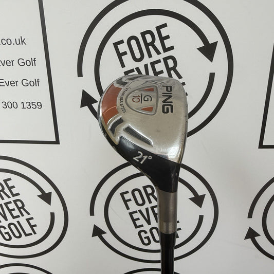 PING G10 4 HYBRID / 21 Deg / Mens RH / Regular Flex / OK USED