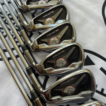 TAYLORMADE BURNER IRONS / 4 - SW / Mens RH / Regular Flex / GOOD USED