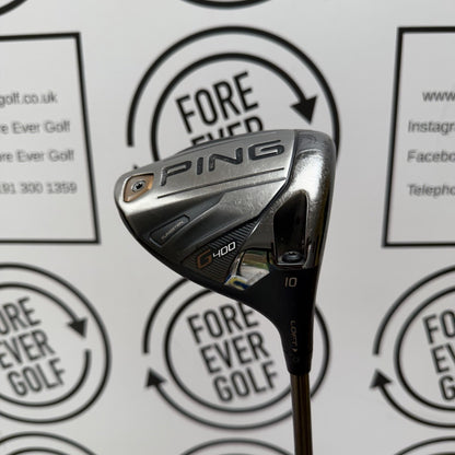 PING G400 SFT DRIVER / 10 Deg / Mens RH / 55g Stiff Flex / V.GOOD USED