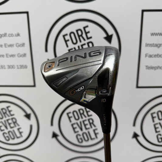 PING G400 SFT DRIVER / 10 Deg / Mens RH / 55g Stiff Flex / V.GOOD USED