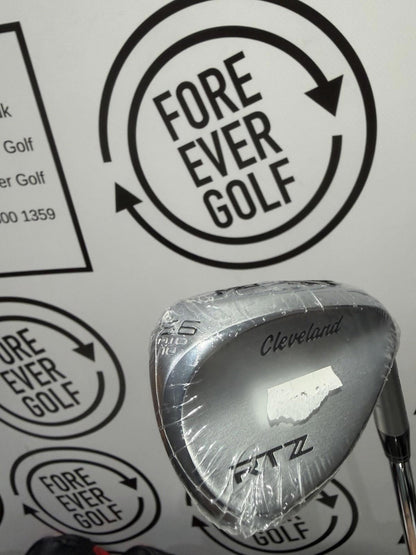 CLEVELAND RTZ SAND WEDGE / 56 Degree (MID - 10) / RH / Chrome / Wedge Flex / NEW