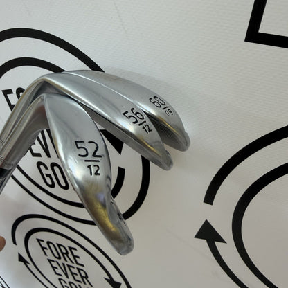 PXG 0311 3X FORGED WEDGE SET / 52,56,60 / RH / 115g Stiff Flex / GOOD USED
