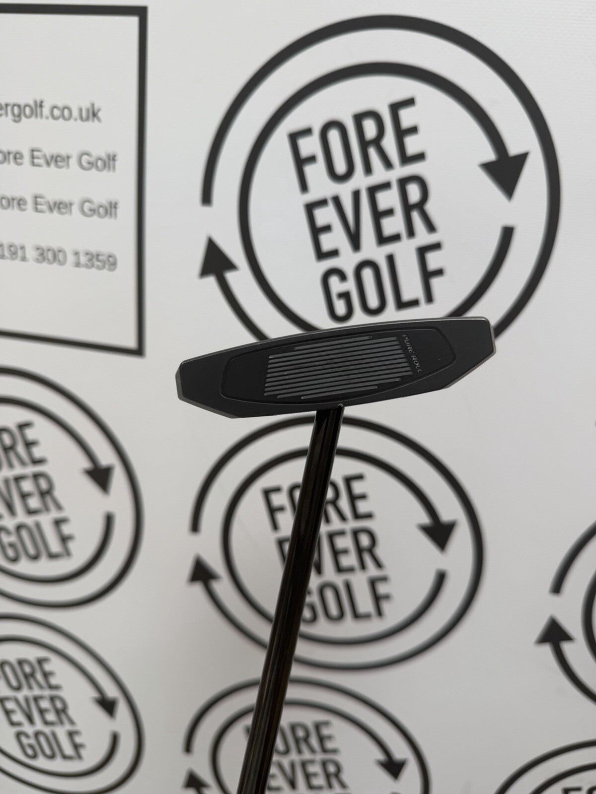 TAYLORMADE SPIDER ZT 5K PUTTER / Black/Black / 34” / RH / MINT USED
