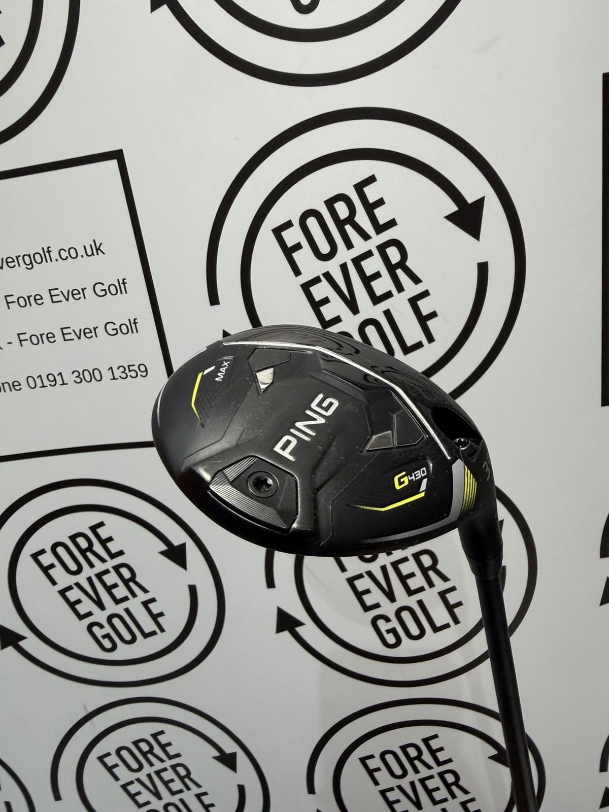 PING G430 MAX 3 WOOD / 15 Degree / Mens RH / 65g Stiff Flex / V.GOOD USED