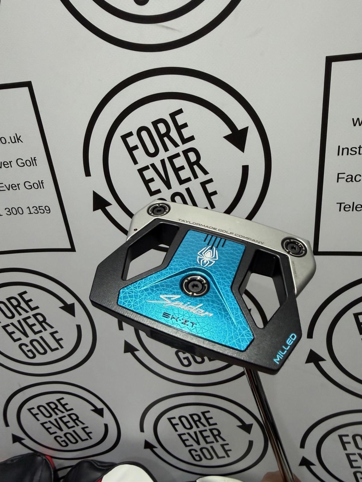 TAYLORMADE SPIDER ZT 5K PUTTER / 34” / Mens RH / XERO TORQUE / MINT USED