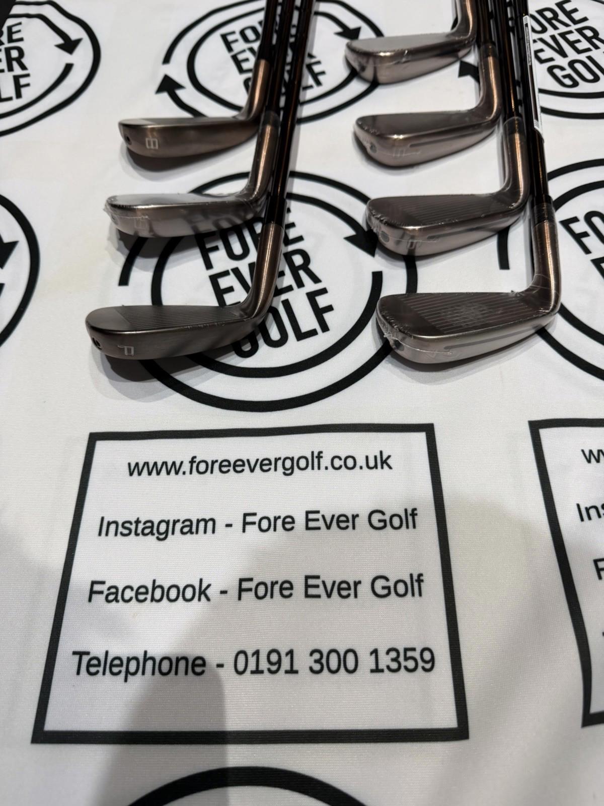 TAYLORMADE P790 AGED COPPER (2024) IRONS / 4 - PW / RH / 100g Stiff Flex / *NEW*