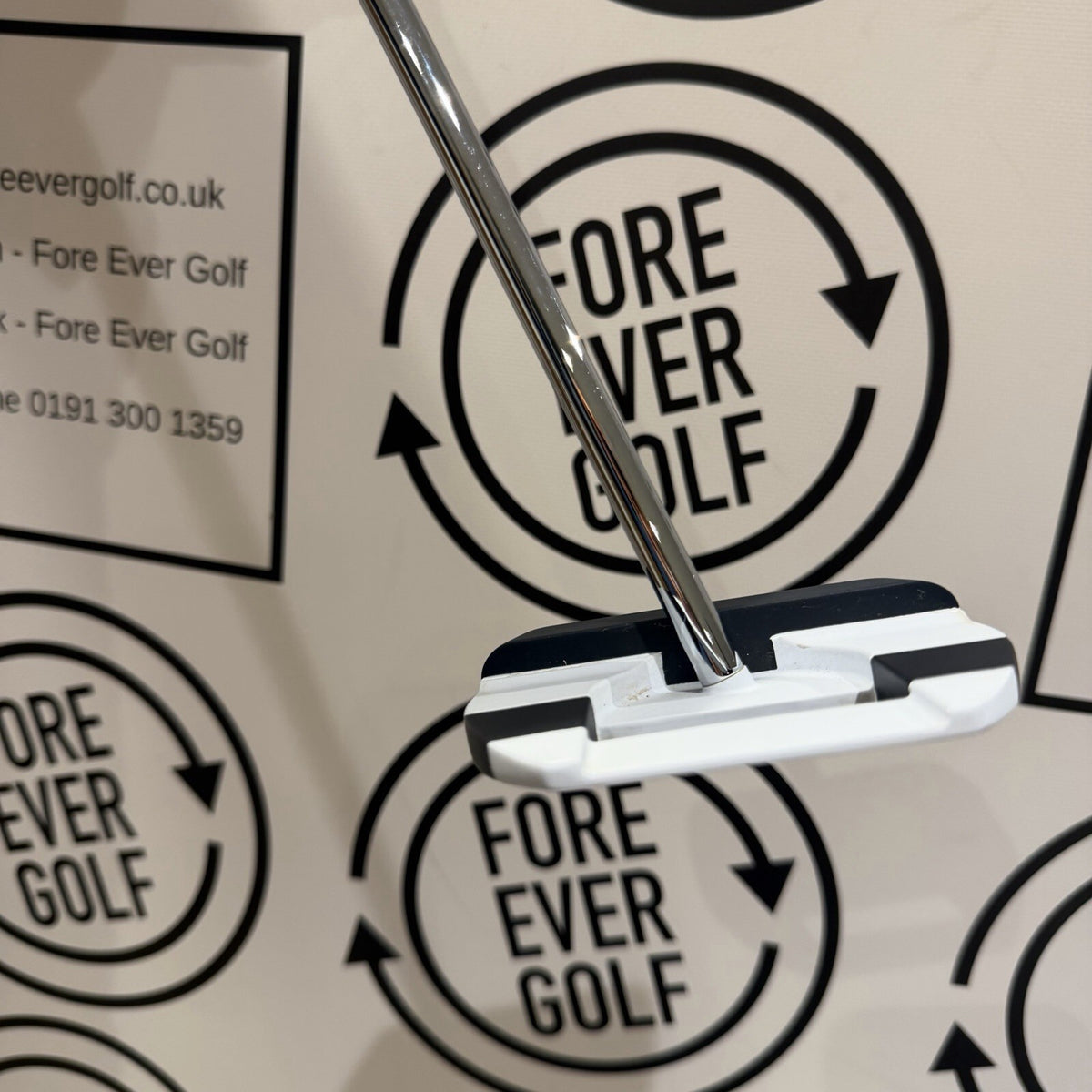 ODYSSEY Ai ONE SQUARE 2 SQUARE JAILBIRD PUTTER / 34” / RH / V.GOOD USED
