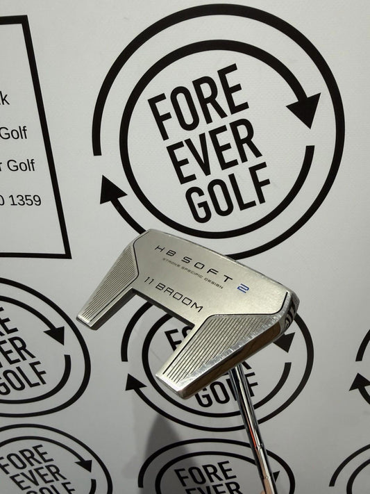 CLEVELAND HB SOFT 2 #11 BROOM PUTTER / 48” / Broom Handle / MINT USED