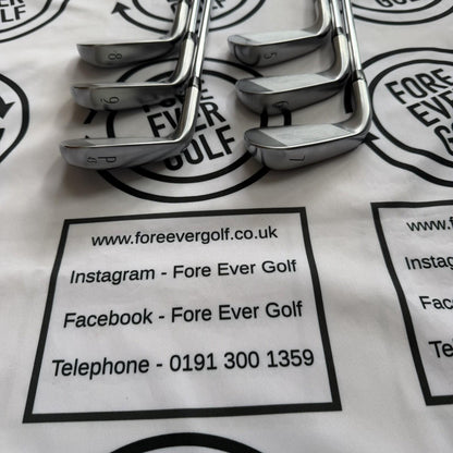 TITLEIST T350 (2025) IRONS / 5 - PW / Mens RH / RED AWT Reg Flex Shafts / MINT