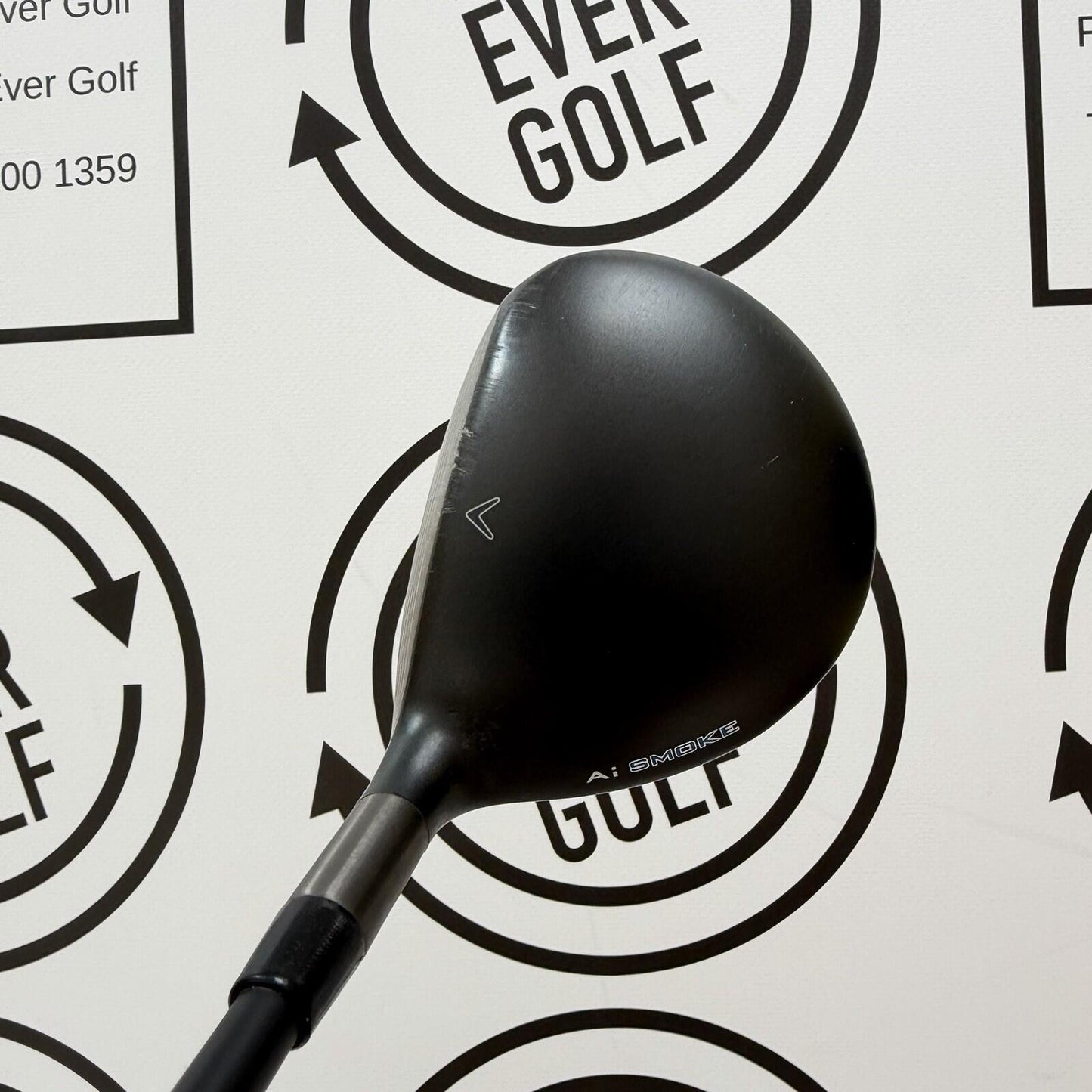 CALLAWAY Ai SMOKE MAX 9 WOOD / 24 Degree / Mens RH / 50g Reg Flex / GOOD USED