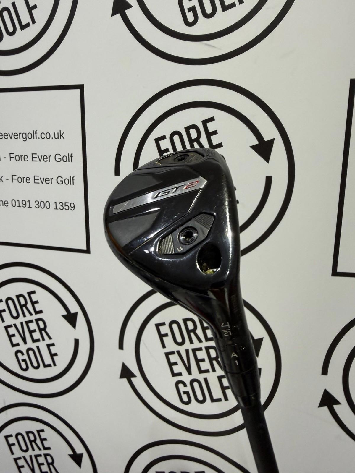 TITLEIST GT2 4 HYBRID / 21 Degree / Mens RH / 65g Reg Flex / GOOD USED