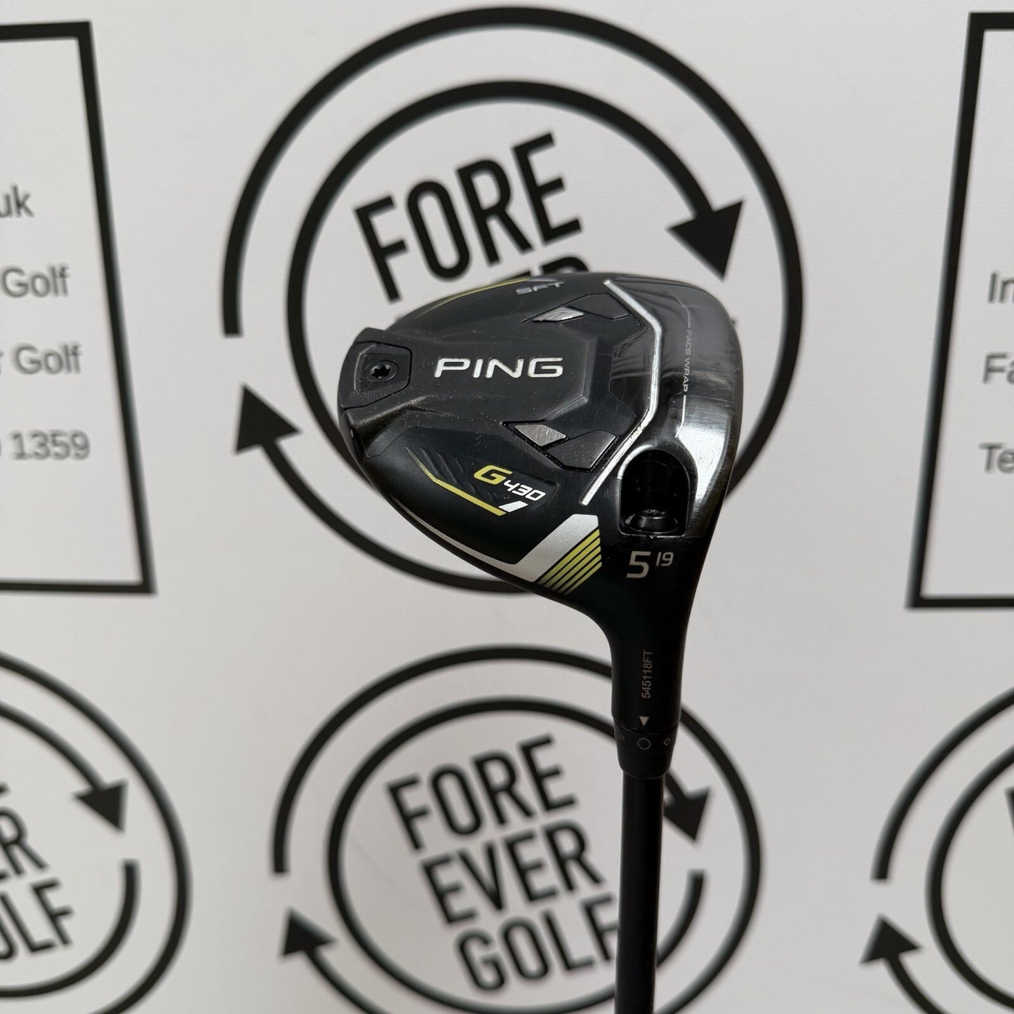 PING G430 SFT 5 WOOD / 19 Degree / RH / 65g Reg Flex / V.GOOD USED