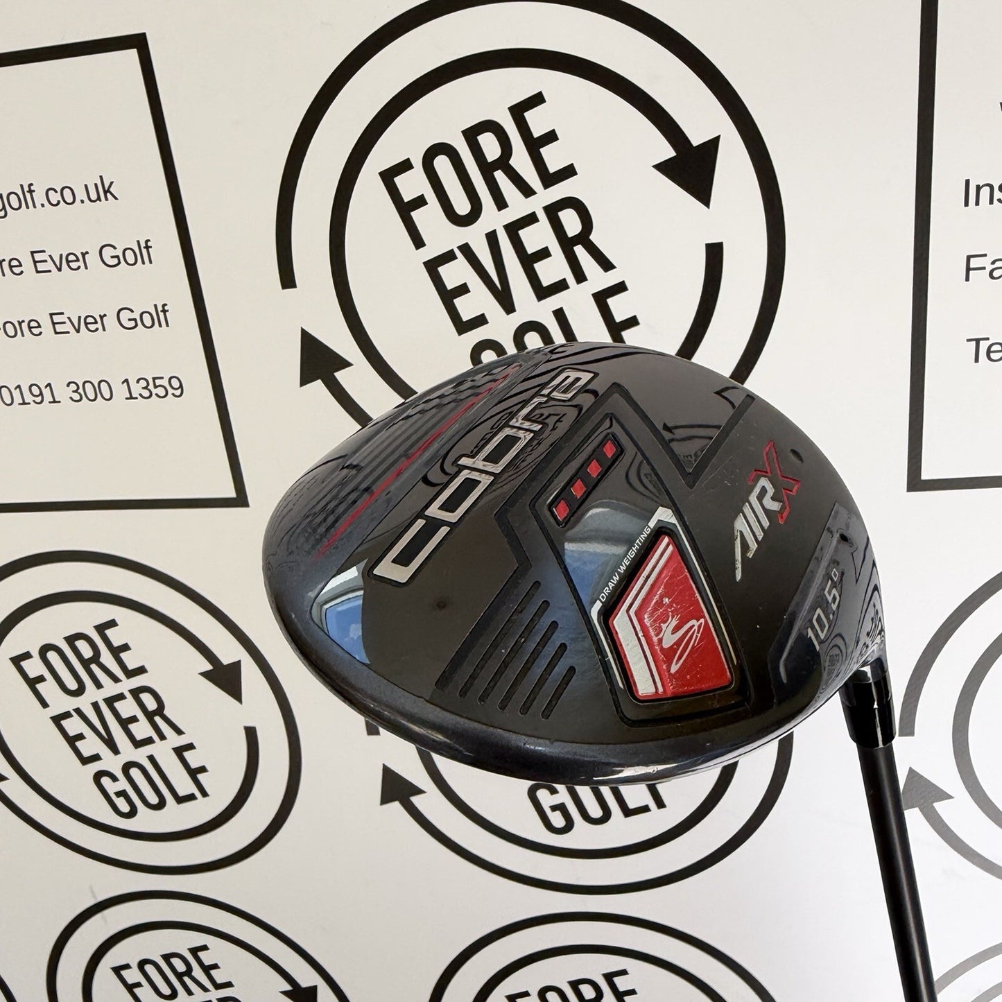 COBRA AIR-X DRIVER / 10.5 Degree / RH / 50g Reg Flex / GOOD USED