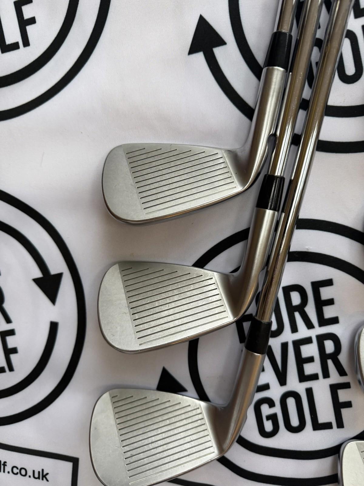 PING BLUEPRINT S IRONS / 4 - PW / Blue Dot / Mens RH / 105g Stiff Flex / V.GOOD