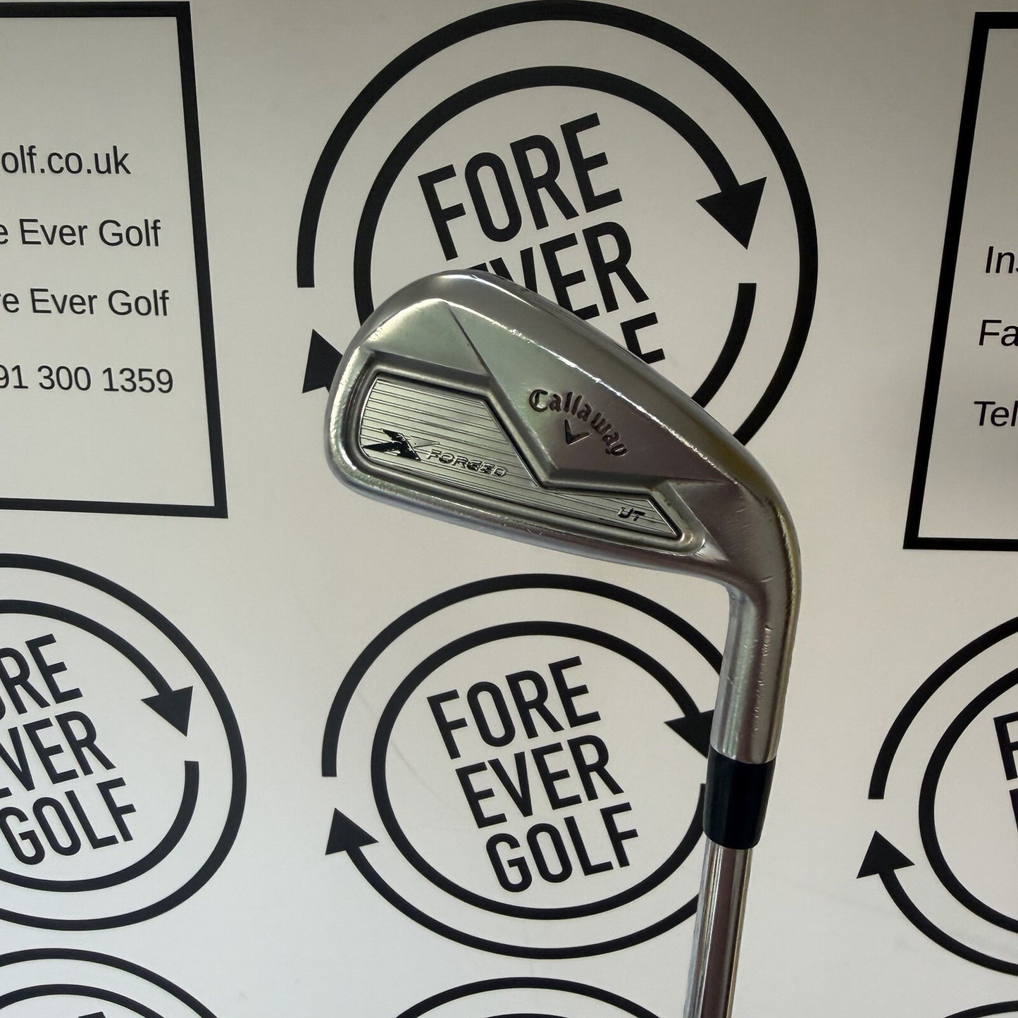 CALLAWAY X-FORGED UT 2 IRON / 18 Deg / Mens RH / 105g Reg Flex / GOOD USED