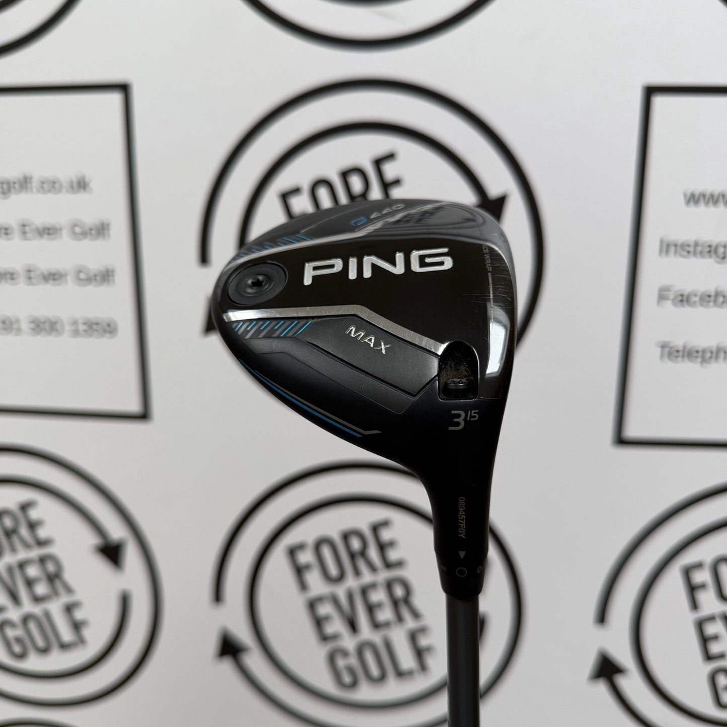 PING G440 MAX 3 WOOD / 15 Degree / RH / 65g Stiff Flex / V.GOOD USED