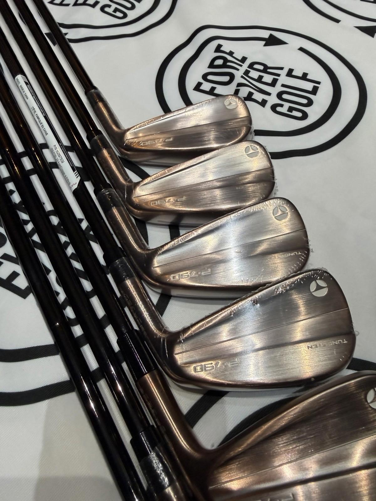 TAYLORMADE P790 AGED COPPER (2024) IRONS / 4 - PW / RH / 100g Stiff Flex / *NEW*