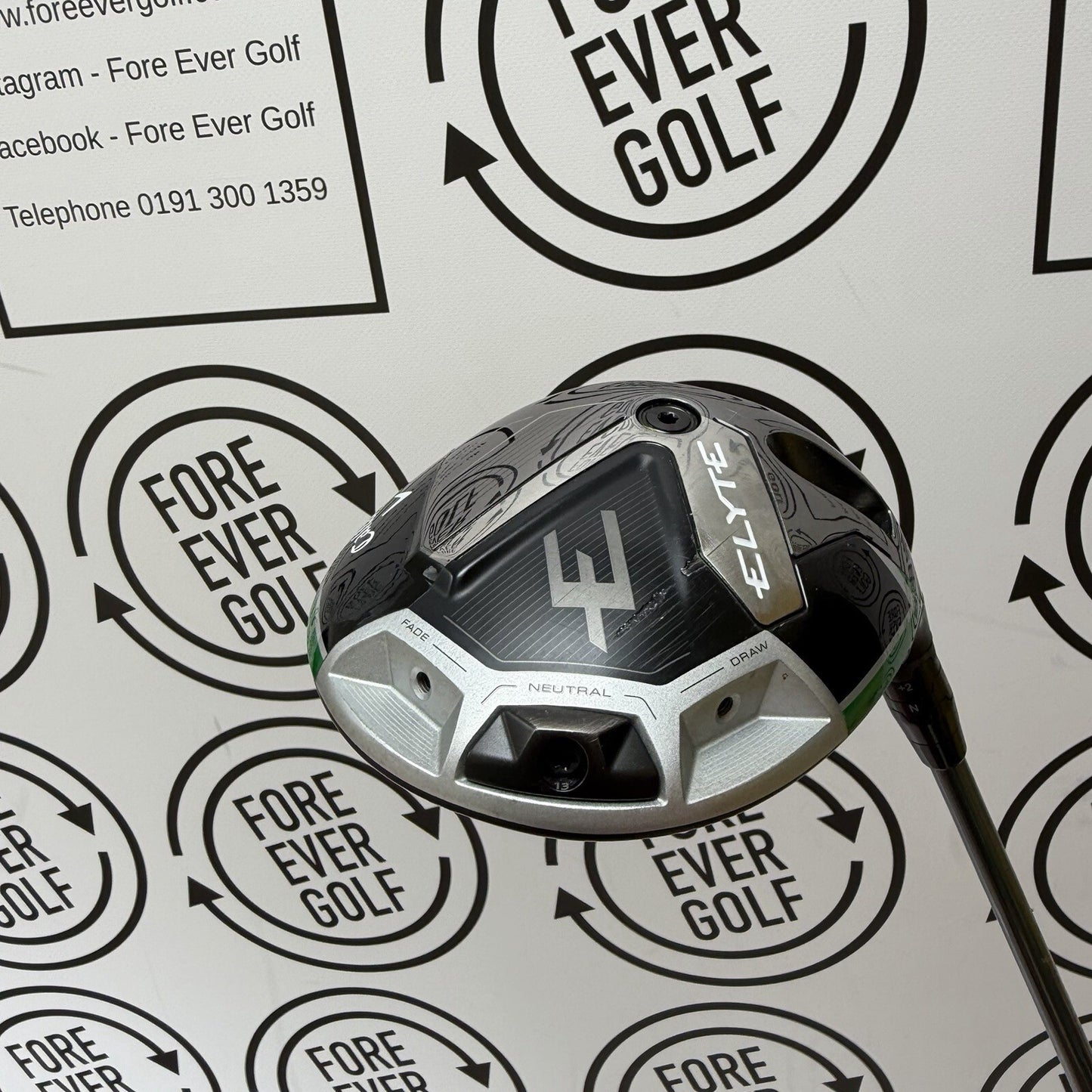 CALLAWAY ELYTE MINI DRIVER / 13.5 Deg / Mens RH / 50g Reg Flex / GOOD USED