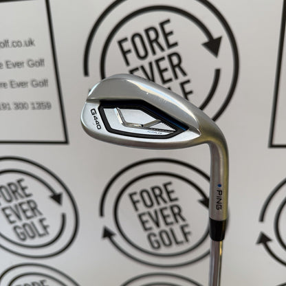 PING G440 SAND WEDGE / 56 Deg / Blue Dot / Mens RH / 100g Stiff Flex / MINT USED