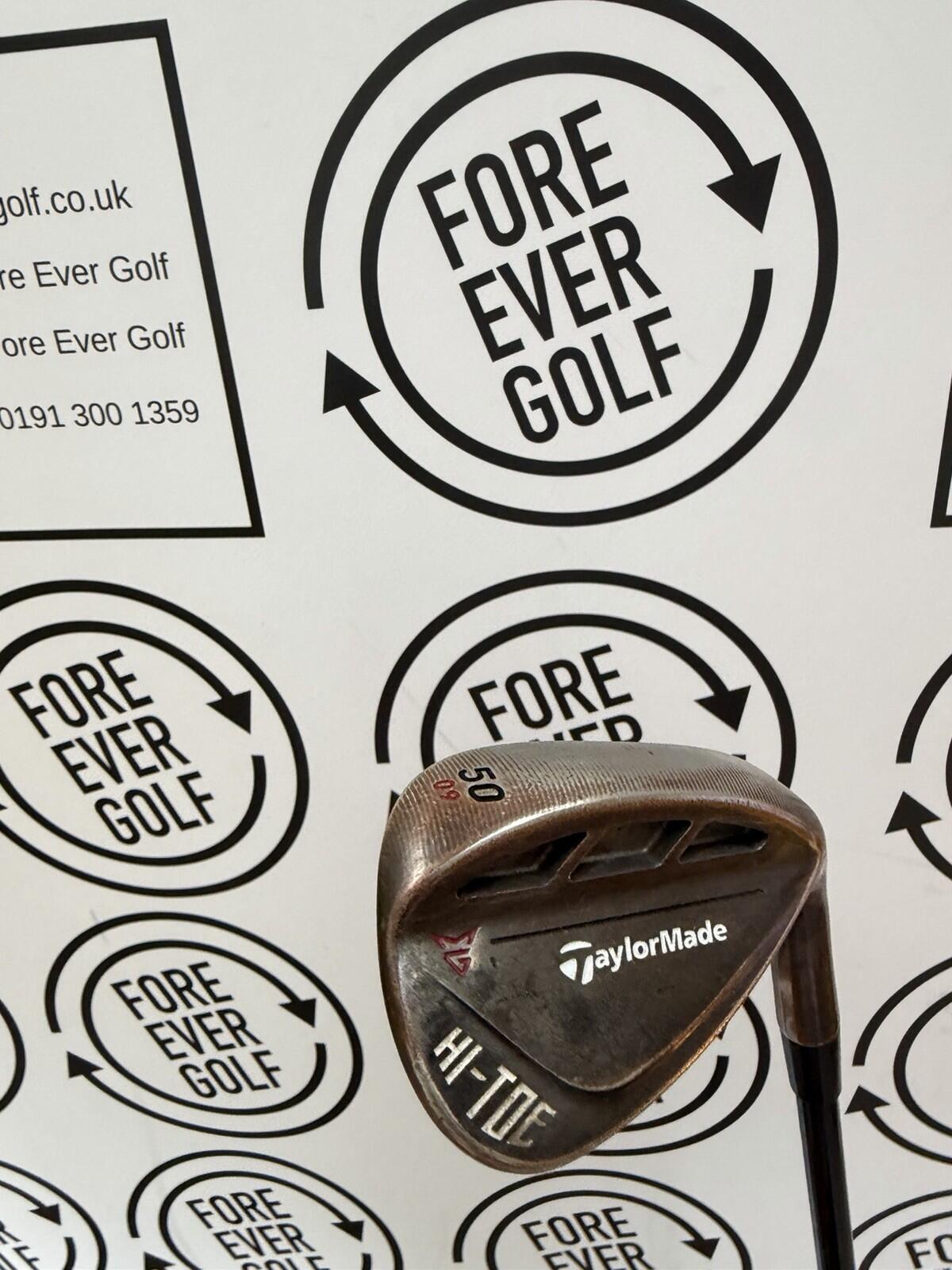 TAYLORMADE HI-TOE RAW GAP WEDGE / 50 Deg (09) / RH / 65g Reg Flex Graphite