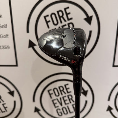TITLEIST TSR3 3 WOOD / 15 Deg / Mens RH / 65g Stiff Flex / V.GOOD USED