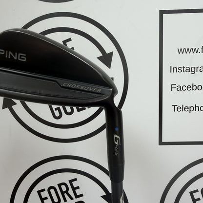 PING G425 CROSSOVER 3 IRON / Blue Dot / Mens RH / 70g Stiff Flex / GOOD USED