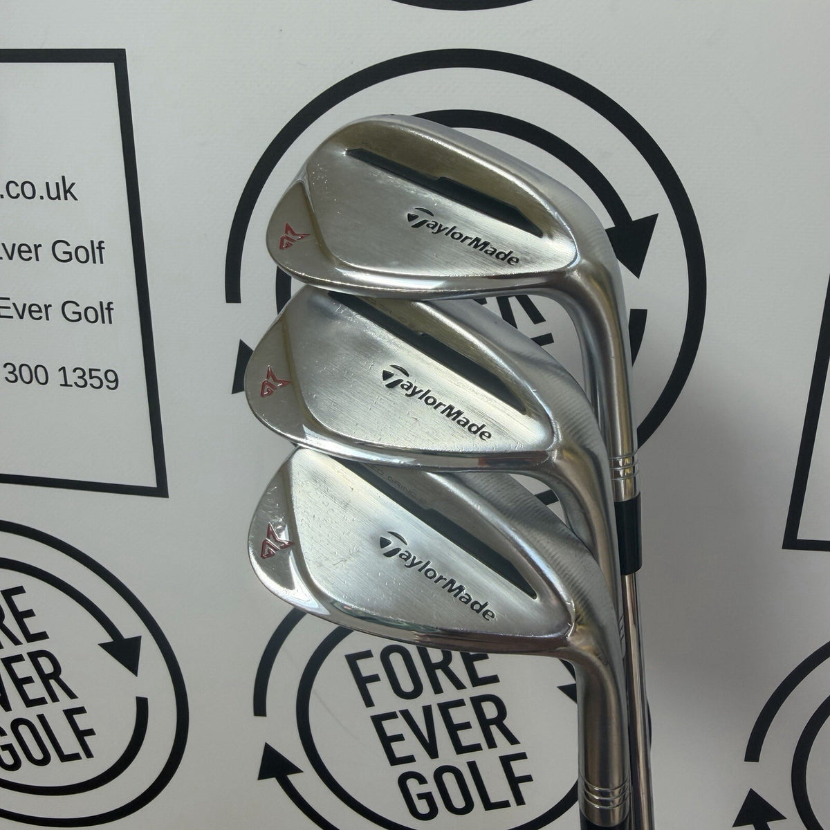 TAYLORMADE MILLED GRIND 2 WEDGE SET /  50,54,58 / RH / Wedge Flex / GOOD USED
