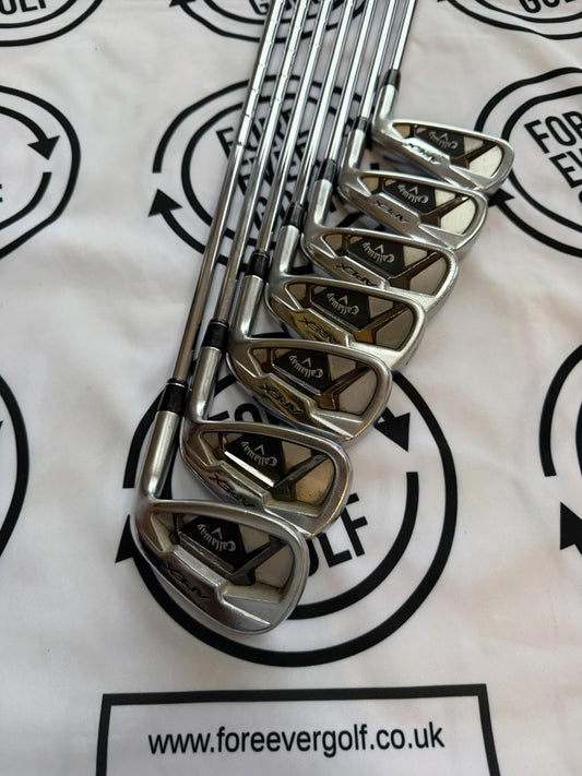 CALLAWAY APEX ‘21 IRONS / 4 - PW / Mens RH / 95g Stiff Flex / GOOD USED