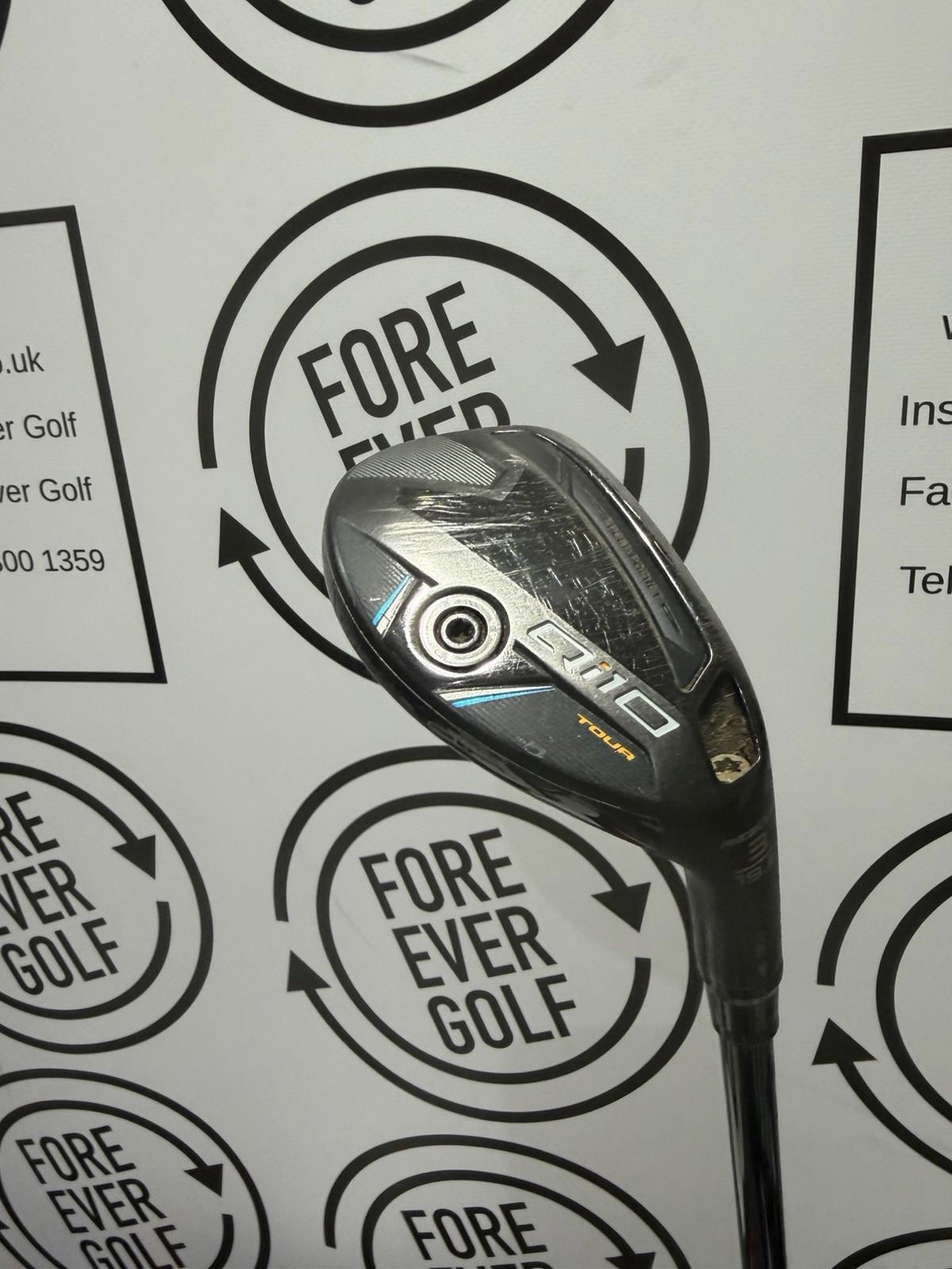 TAYLORMADE Qi10 TOUR 3 HYBRID / 19.5 Deg / Mens RH / 80g Stiff Flex / V.GOOD