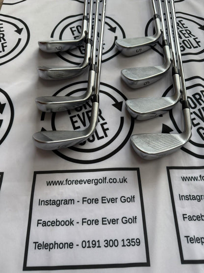 PING G400 IRONS / 5 - PW + UW + SW / Black Dot / 98g Reg Flex / GOOD USED