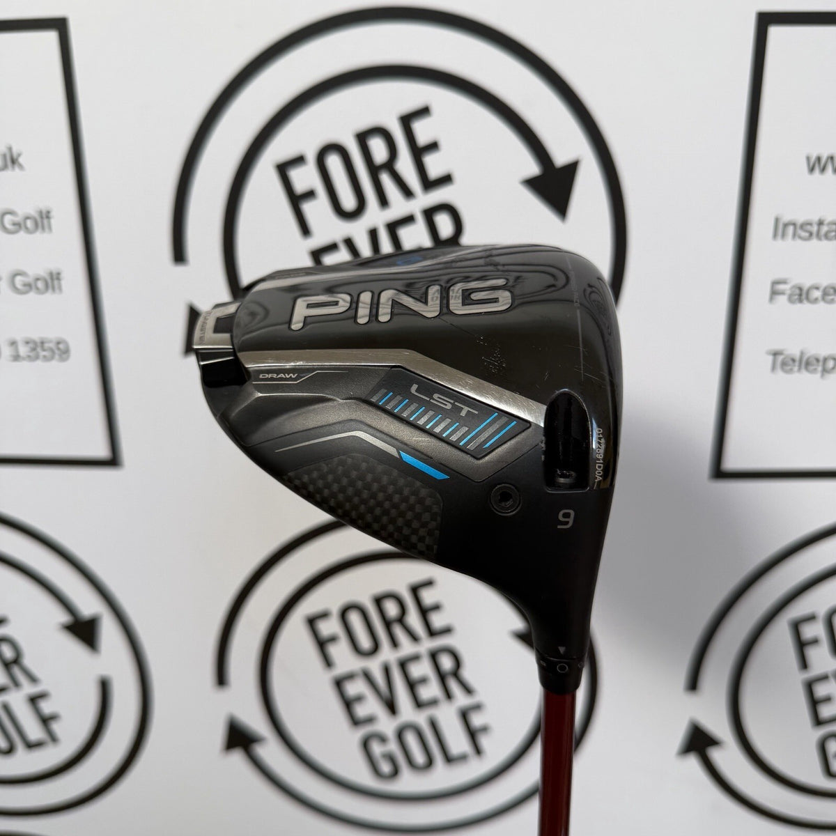 PING G440 LST DRIVER / 9 Degree / Mens RH / Black / 60g Stiff Flex / MINT USED