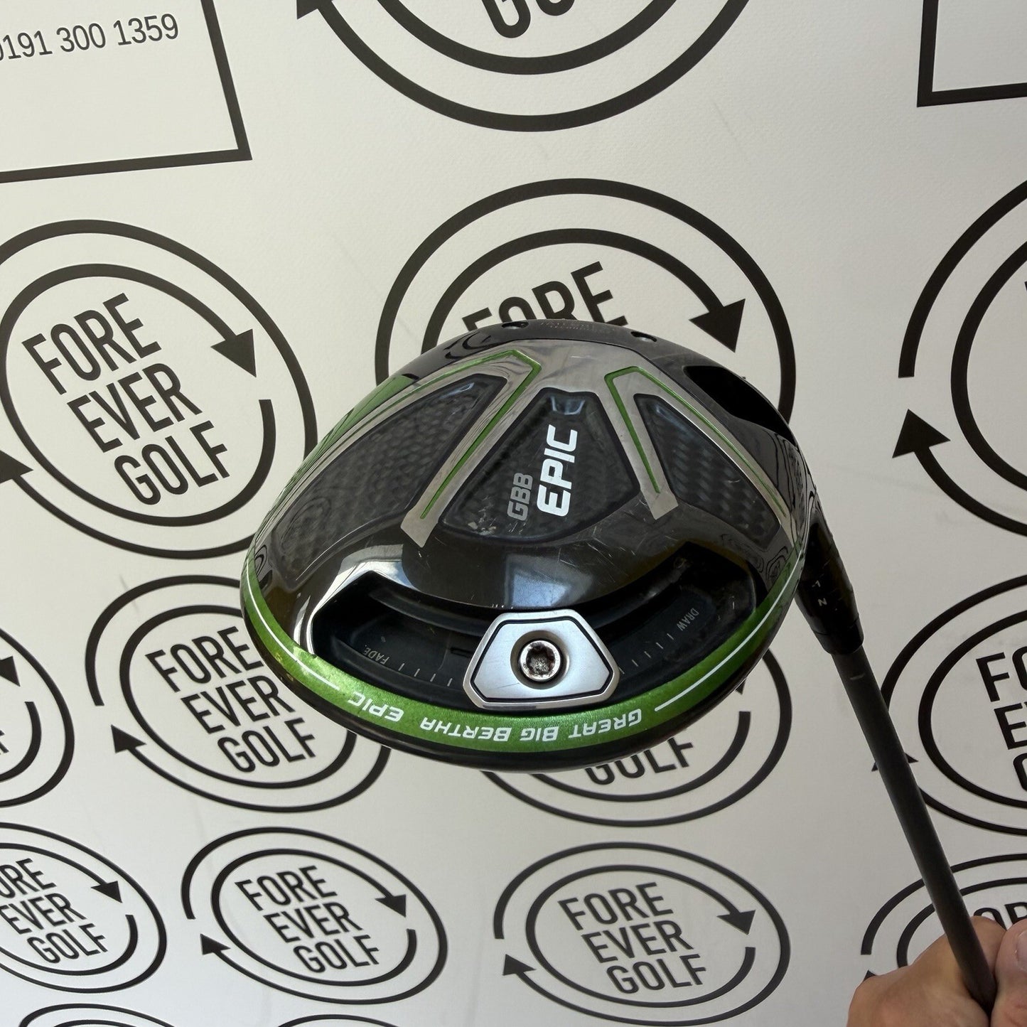 CALLAWAY GBB EPIC DRIVER / 10.5 Degree / RH / 62g Stiff Flex / GOOD USED