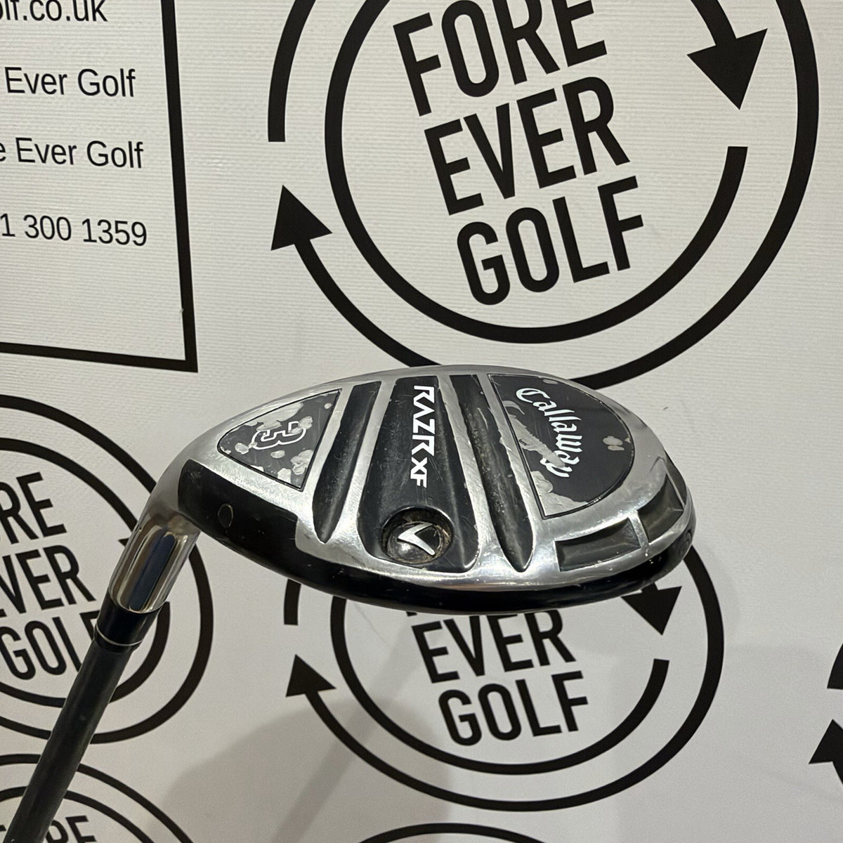 CALLAWAY RAZR XF 3 HYBRID / 21 Deg / Mens RH / A Flex / OK USED